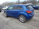 2015 Mitsubishi Outlander Sport Es Blue vin: 4A4AP3AU3FE005359