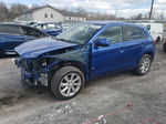 2015 Mitsubishi Outlander Sport Es Blue vin: 4A4AP3AU3FE005359