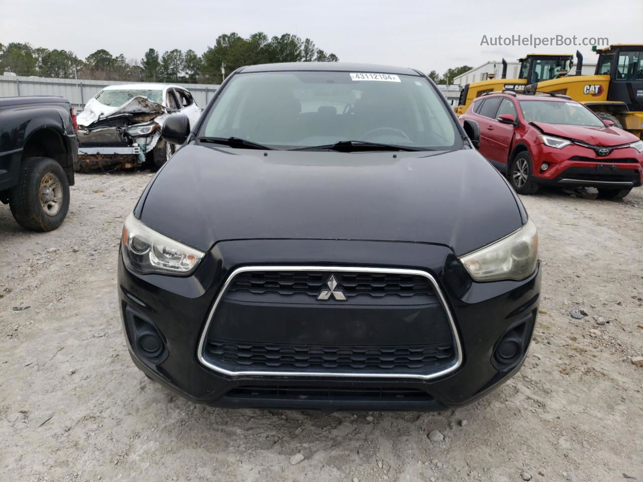 2015 Mitsubishi Outlander Sport Es Black vin: 4A4AP3AU3FE021111