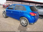 2015 Mitsubishi Outlander Sport Es Blue vin: 4A4AP3AU3FE031119