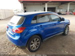 2015 Mitsubishi Outlander Sport Es Синий vin: 4A4AP3AU3FE031119