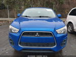 2015 Mitsubishi Outlander Sport Es Синий vin: 4A4AP3AU3FE059468