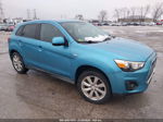 2013 Mitsubishi Outlander Sport Es Teal vin: 4A4AP3AU4DE008977