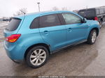 2013 Mitsubishi Outlander Sport Es Teal vin: 4A4AP3AU4DE008977