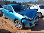 2013 Mitsubishi Outlander Sport Es Blue vin: 4A4AP3AU4DE009465