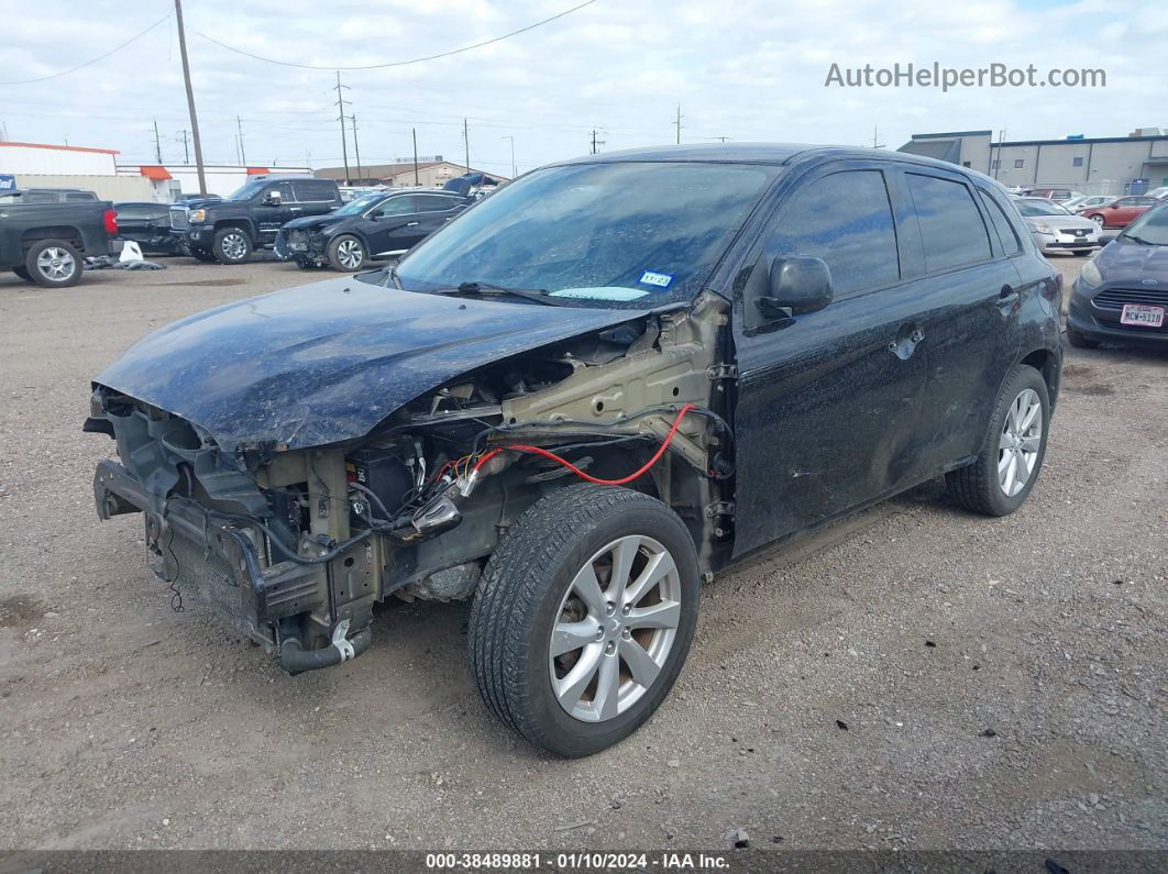 2013 Mitsubishi Outlander Sport Es Black vin: 4A4AP3AU4DE009515