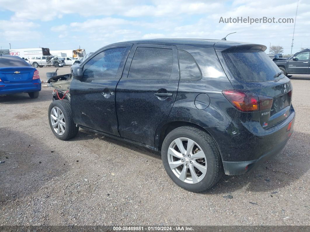 2013 Mitsubishi Outlander Sport Es Black vin: 4A4AP3AU4DE009515