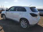 2013 Mitsubishi Outlander Sport Es White vin: 4A4AP3AU4DE020577