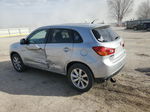 2014 Mitsubishi Outlander Sport Es Silver vin: 4A4AP3AU4EE016966