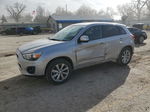 2014 Mitsubishi Outlander Sport Es Silver vin: 4A4AP3AU4EE016966