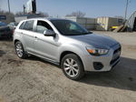 2014 Mitsubishi Outlander Sport Es Silver vin: 4A4AP3AU4EE016966