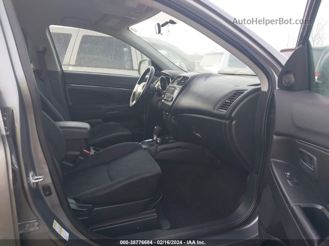 2015 Mitsubishi Outlander Sport Es Синий vin: 4A4AP3AU4FE013261