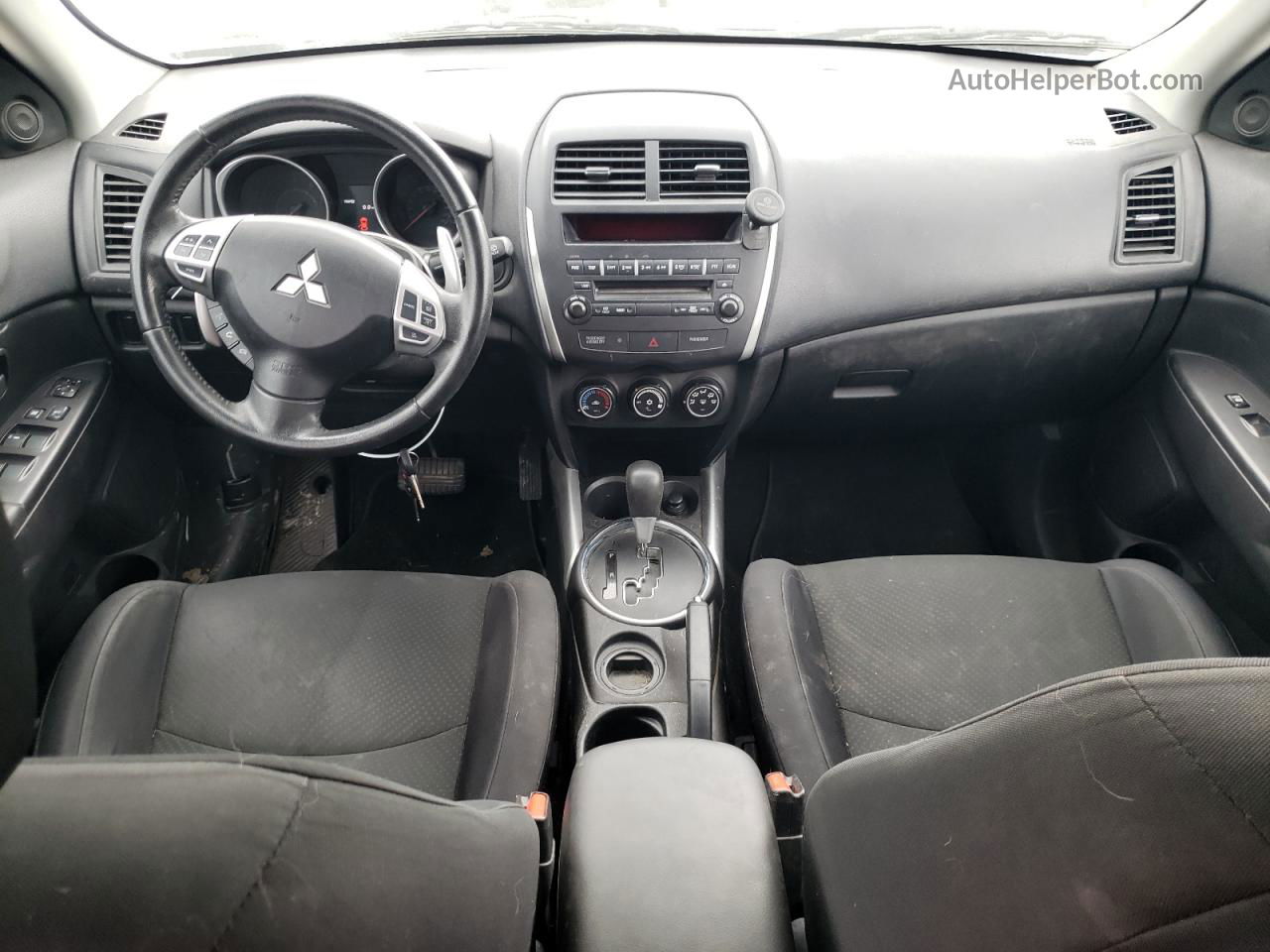 2013 Mitsubishi Outlander Sport Es Черный vin: 4A4AP3AU5DE019471