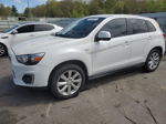 2015 Mitsubishi Outlander Sport Es White vin: 4A4AP3AU5FE010255