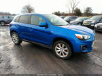 2015 Mitsubishi Outlander Sport Es Синий vin: 4A4AP3AU5FE011969