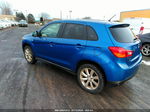 2015 Mitsubishi Outlander Sport Es Blue vin: 4A4AP3AU5FE011969