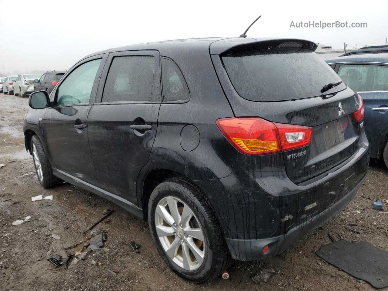 2015 Mitsubishi Outlander Sport Es Black vin: 4A4AP3AU5FE012359