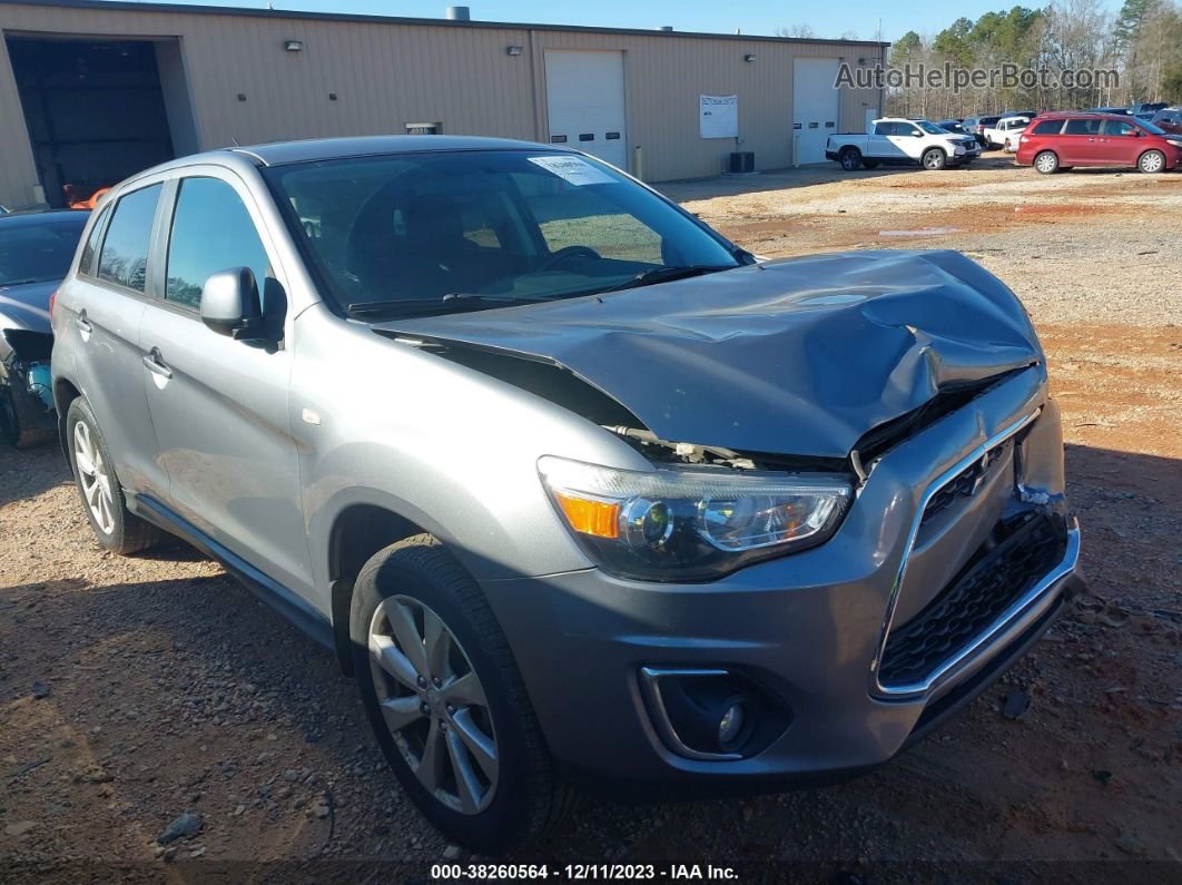 2015 Mitsubishi Outlander Sport Es Gray vin: 4A4AP3AU5FE039254