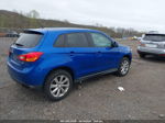 2015 Mitsubishi Outlander Sport Es Синий vin: 4A4AP3AU5FE057575