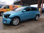 2014 Mitsubishi Outlander Sport Es Turquoise vin: 4A4AP3AU6EE006486