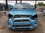 2014 Mitsubishi Outlander Sport Es Turquoise vin: 4A4AP3AU6EE006486