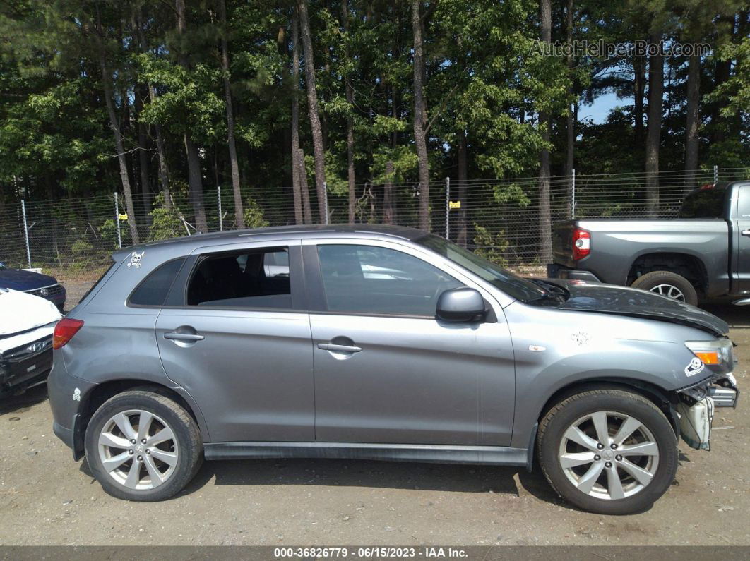 2015 Mitsubishi Outlander Sport Es Серебряный vin: 4A4AP3AU6FE019692