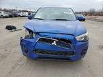 2015 Mitsubishi Outlander Sport Es Синий vin: 4A4AP3AU6FE050165