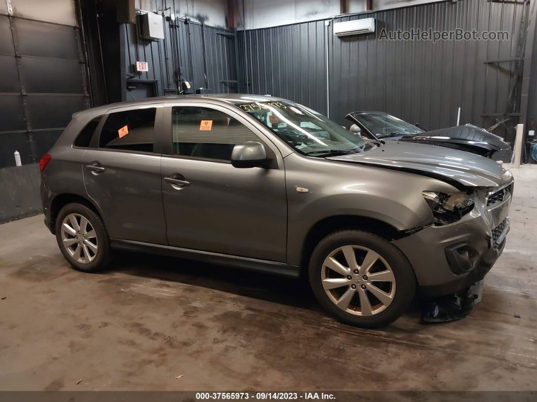 2015 Mitsubishi Outlander Sport Es Gray vin: 4A4AP3AU6FE050327