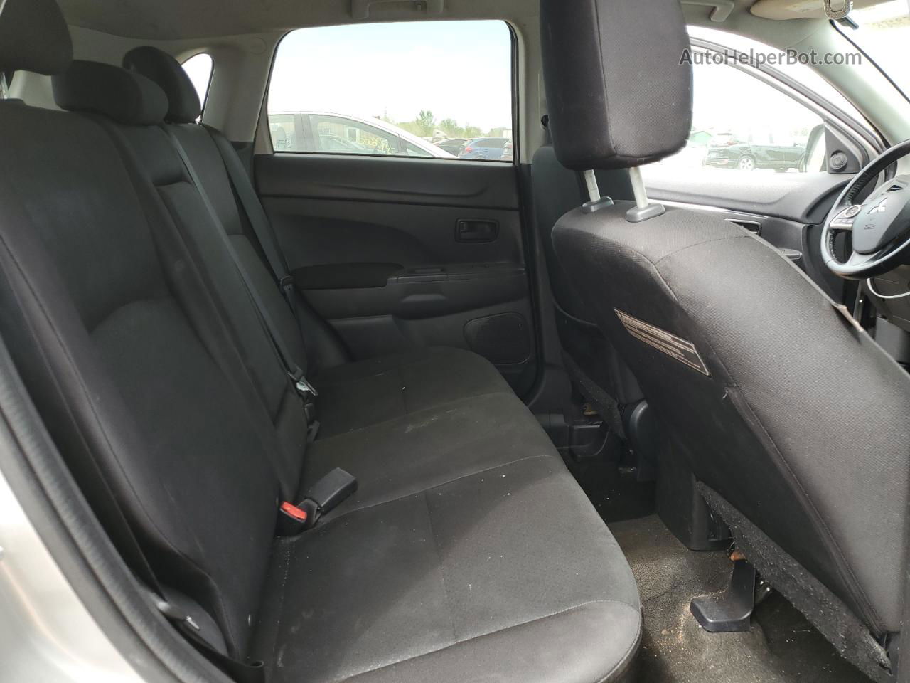 2015 Mitsubishi Outlander Sport Es Silver vin: 4A4AP3AU6FE054555