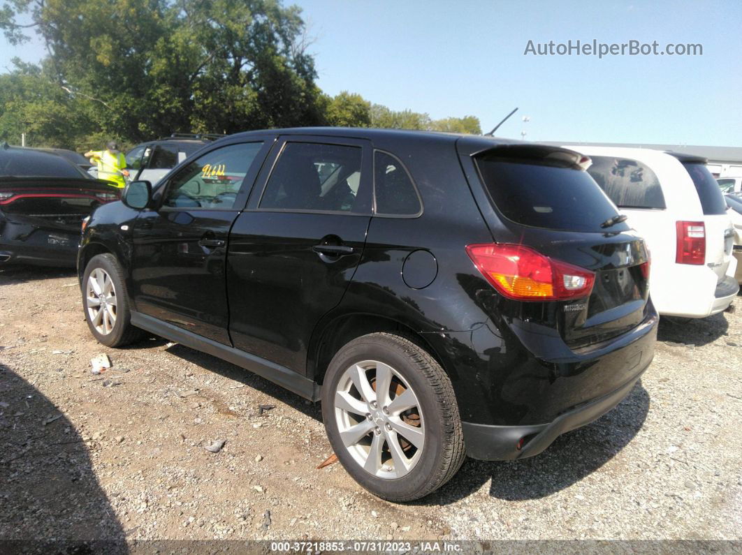 2013 Mitsubishi Outlander Sport Es Black vin: 4A4AP3AU7DE010206