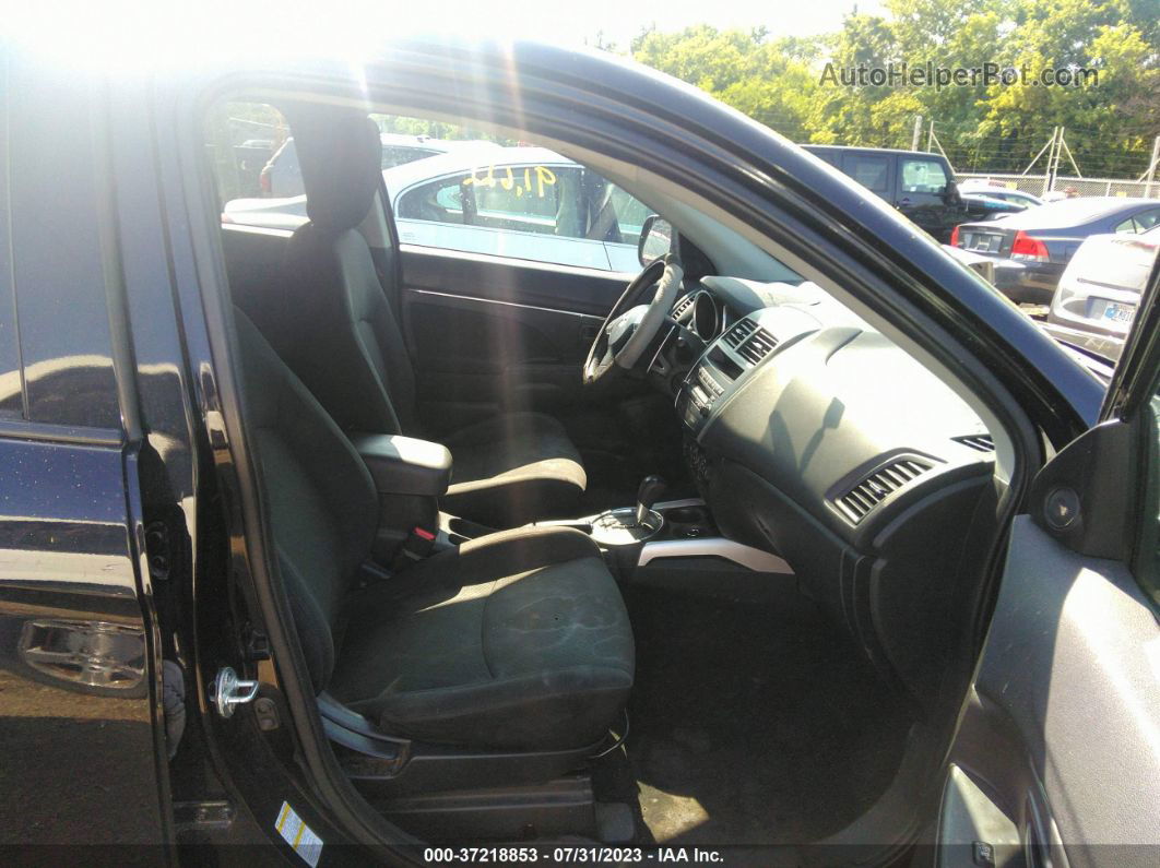 2013 Mitsubishi Outlander Sport Es Black vin: 4A4AP3AU7DE010206