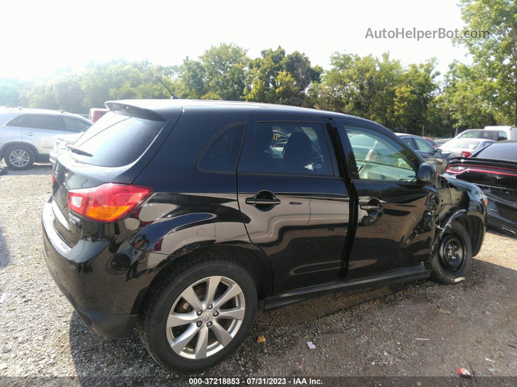 2013 Mitsubishi Outlander Sport Es Black vin: 4A4AP3AU7DE010206