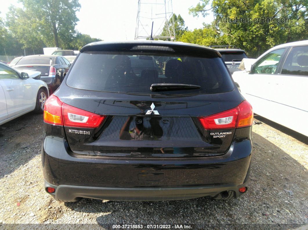 2013 Mitsubishi Outlander Sport Es Black vin: 4A4AP3AU7DE010206