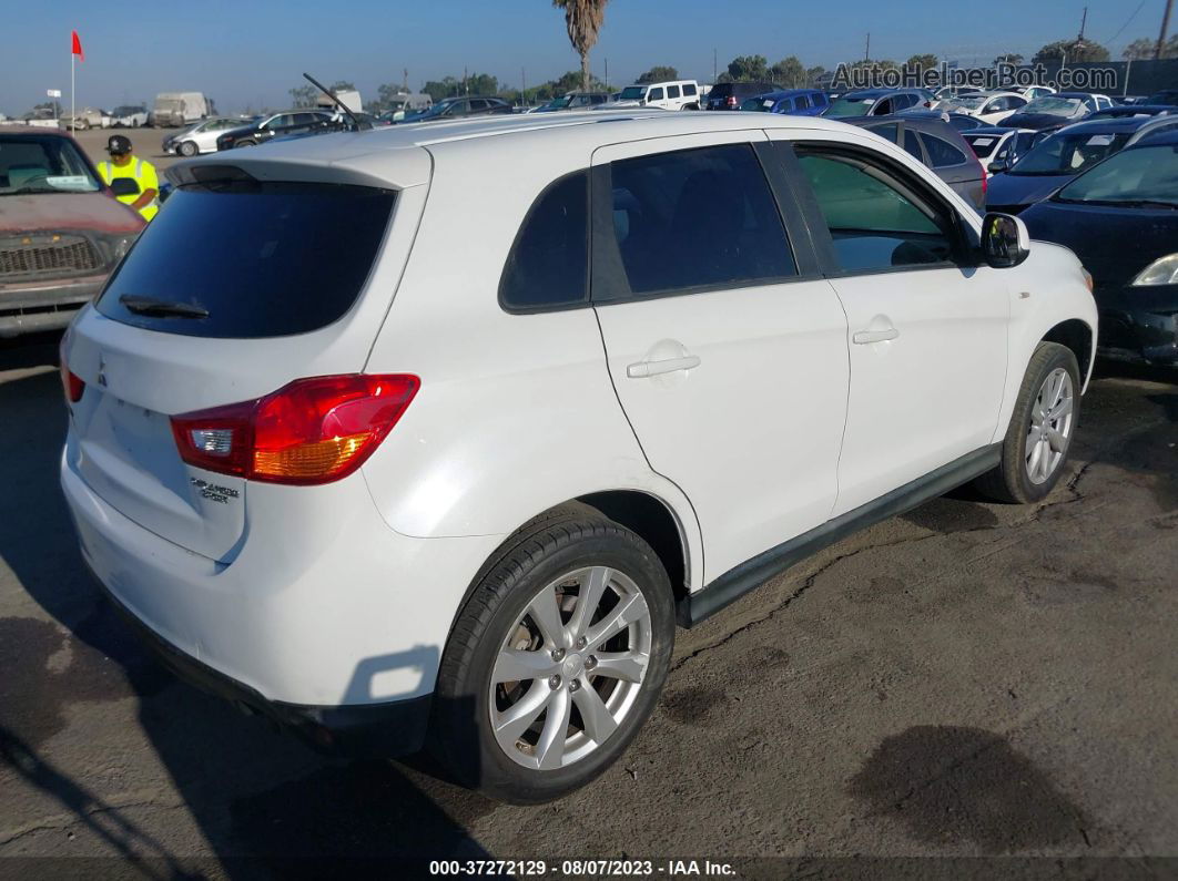 2013 Mitsubishi Outlander Sport Es Yellow vin: 4A4AP3AU7DE011856