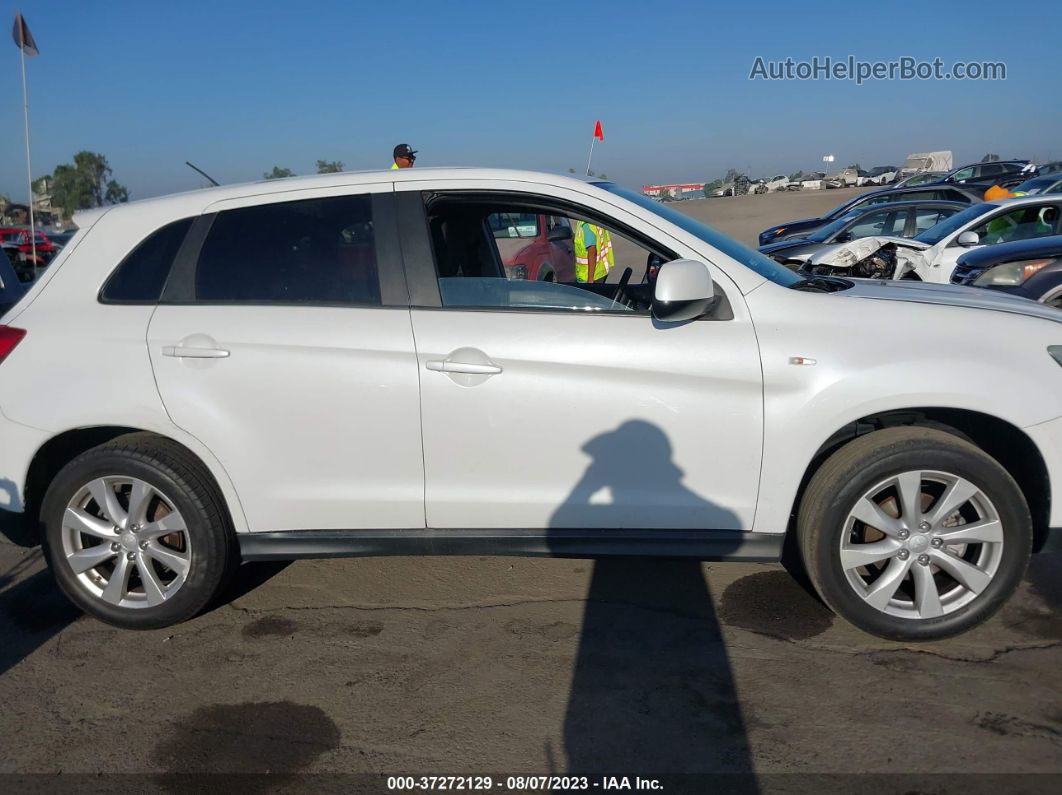 2013 Mitsubishi Outlander Sport Es Yellow vin: 4A4AP3AU7DE011856