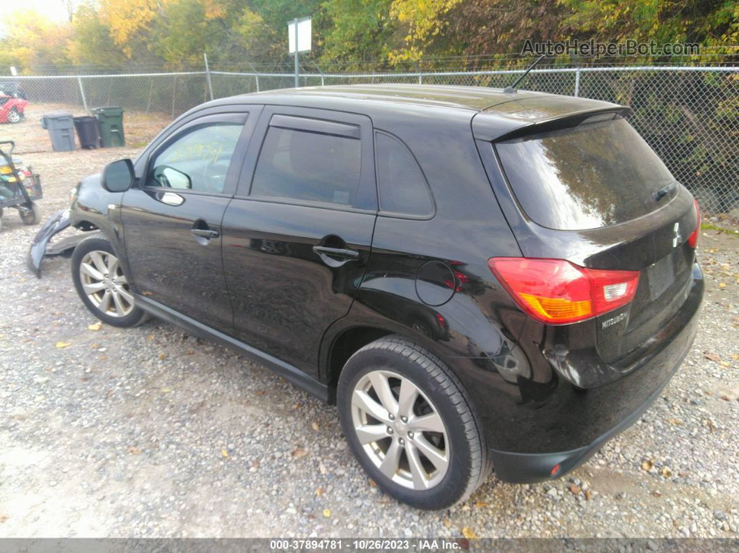 2013 Mitsubishi Outlander Sport Es Black vin: 4A4AP3AU7DE015714