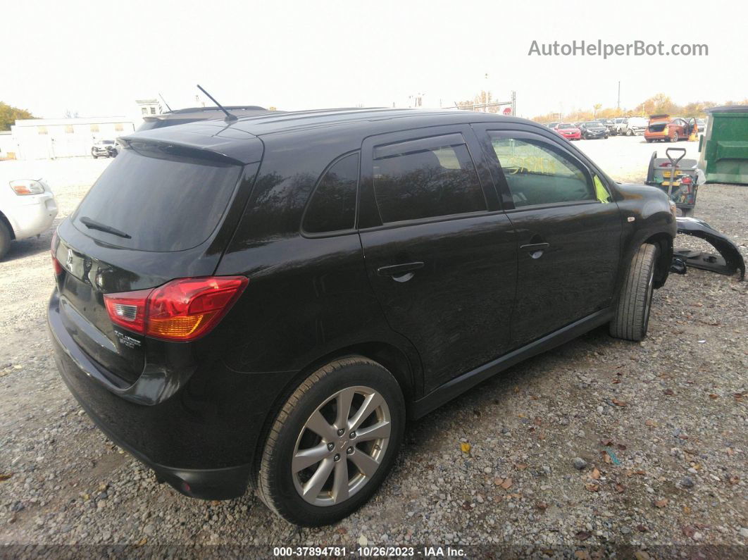 2013 Mitsubishi Outlander Sport Es Black vin: 4A4AP3AU7DE015714