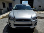 2014 Mitsubishi Outlander Sport Es Silver vin: 4A4AP3AU7EE025872