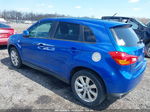 2015 Mitsubishi Outlander Sport Es Blue vin: 4A4AP3AU7FE002397