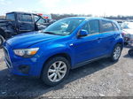 2015 Mitsubishi Outlander Sport Es Blue vin: 4A4AP3AU7FE002397