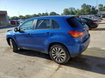 2015 Mitsubishi Outlander Sport Es Синий vin: 4A4AP3AU7FE005073