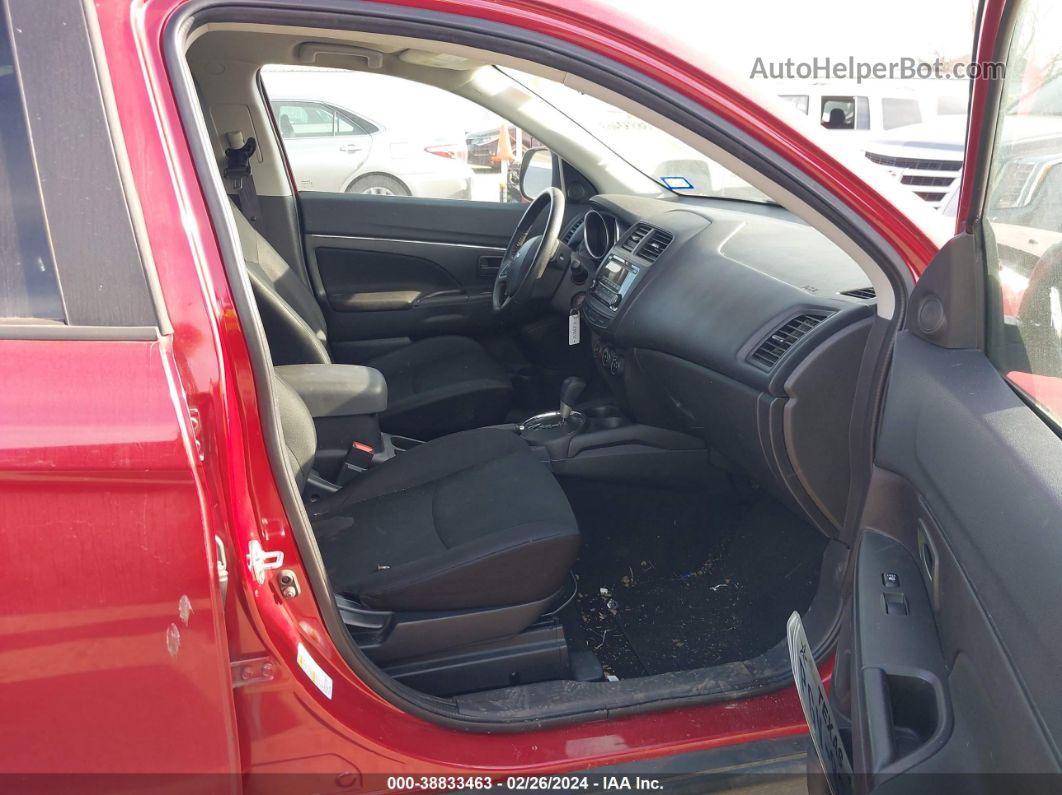 2015 Mitsubishi Outlander Sport Es Red vin: 4A4AP3AU7FE007440