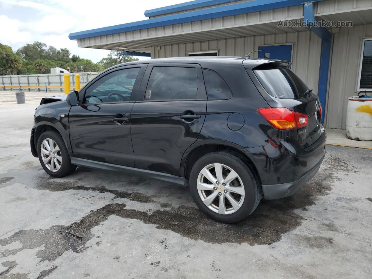 2015 Mitsubishi Outlander Sport Es Black vin: 4A4AP3AU7FE012606