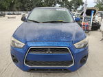 2015 Mitsubishi Outlander Sport Es Blue vin: 4A4AP3AU7FE023511