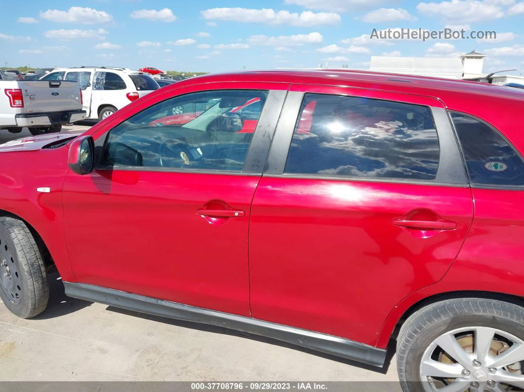 2015 Mitsubishi Outlander Sport Es Red vin: 4A4AP3AU7FE023704