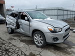 2015 Mitsubishi Outlander Sport Es Silver vin: 4A4AP3AU7FE024206