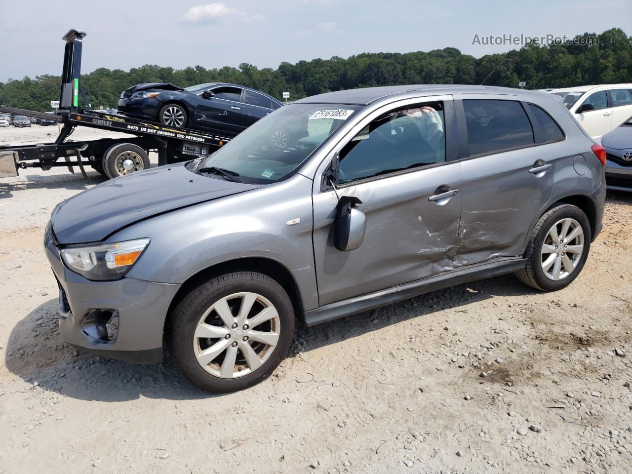 2015 Mitsubishi Outlander Sport Es Charcoal vin: 4A4AP3AU7FE049042