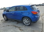 2015 Mitsubishi Outlander Sport Es Blue vin: 4A4AP3AU7FE058212