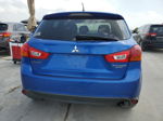 2015 Mitsubishi Outlander Sport Es Blue vin: 4A4AP3AU7FE058212