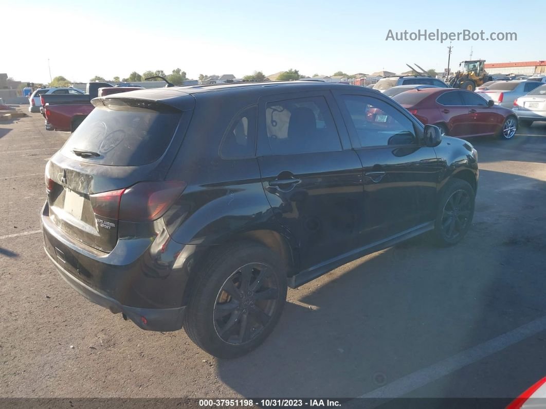 2015 Mitsubishi Outlander Sport Es Black vin: 4A4AP3AU7FE059490